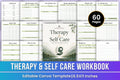 Therapy Self Care Workbook