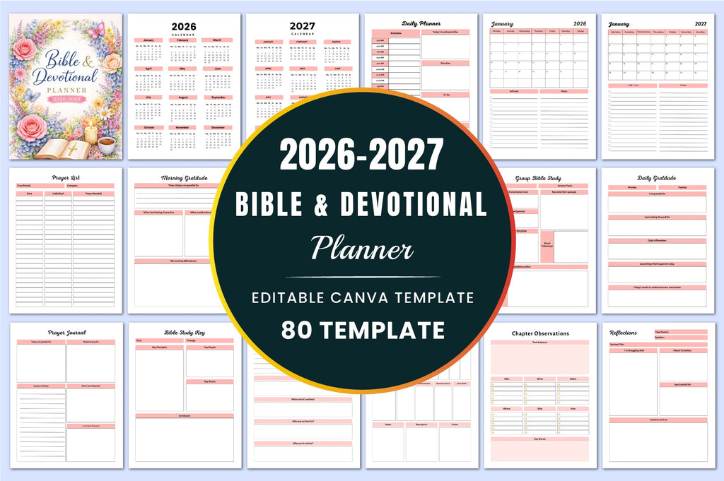 Bible Devotional Planner