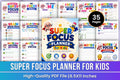 Super Focus For Kids Planner