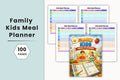 Family Kids Meal Planner