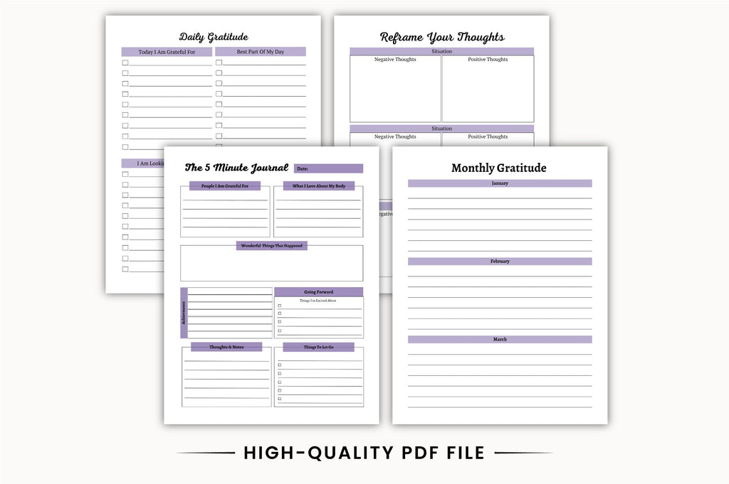 Women's Self-Care Gratitude Journal