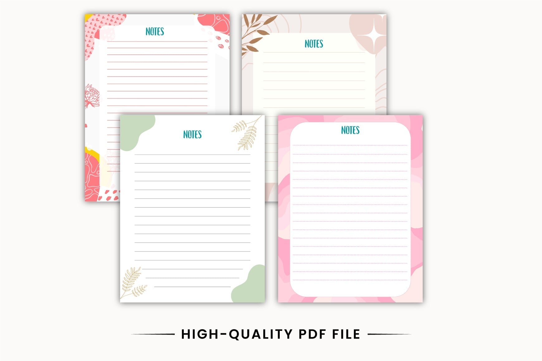 Kids Writing Notebook Planner