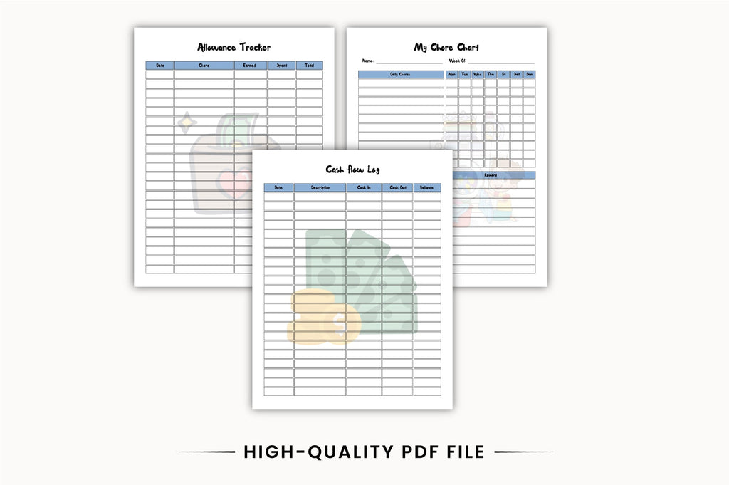 Kids Money Saving Planner