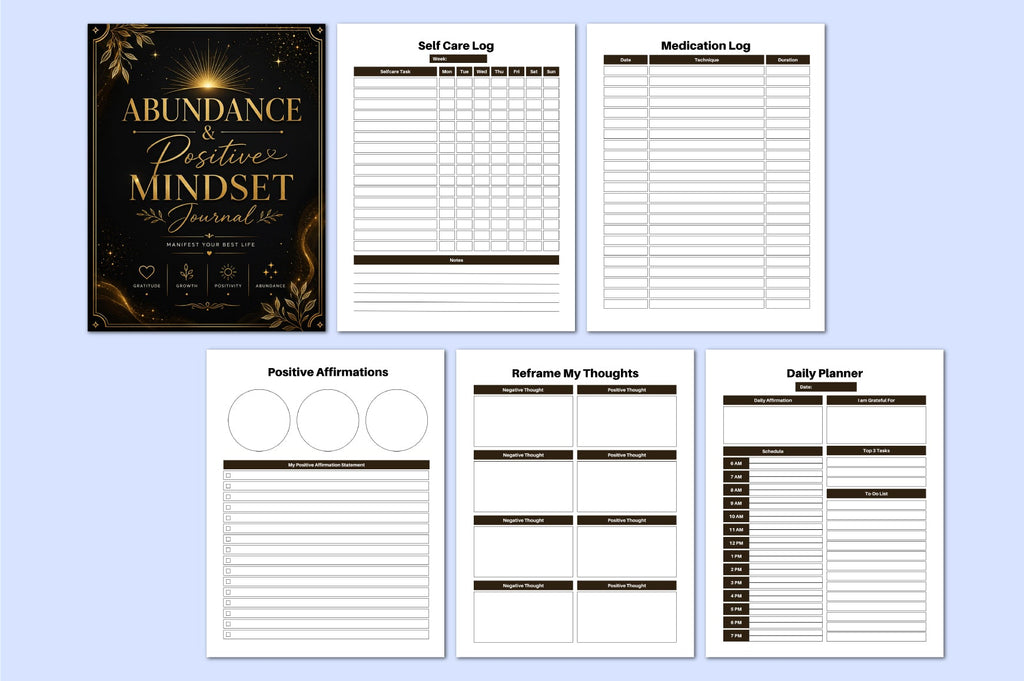 Abundance Positive Mindset Journal