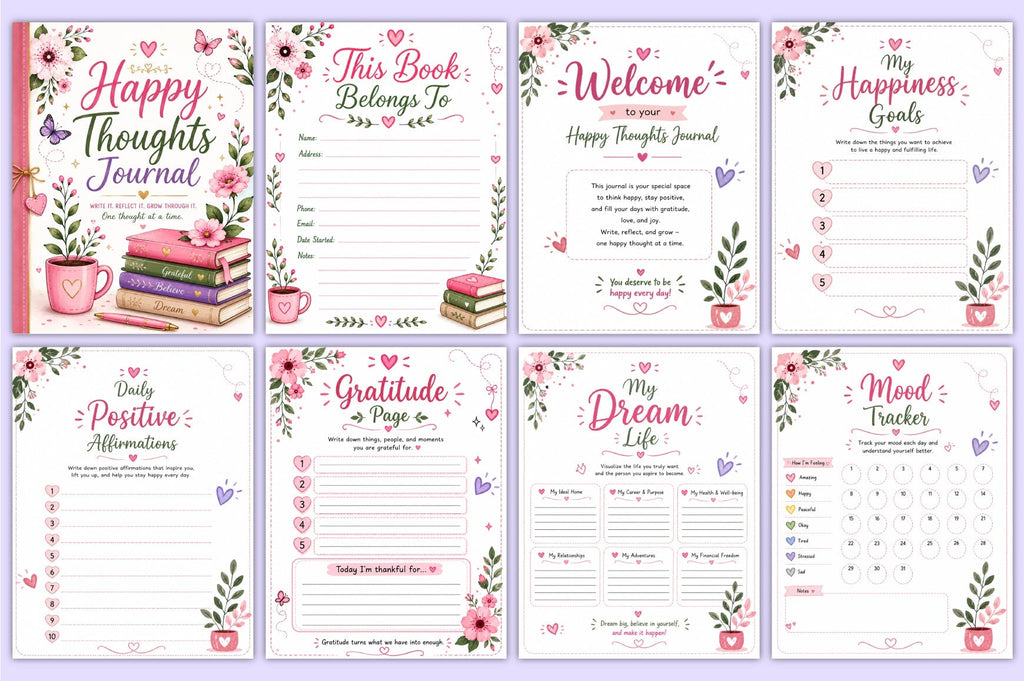 Happy Thoughts Journal