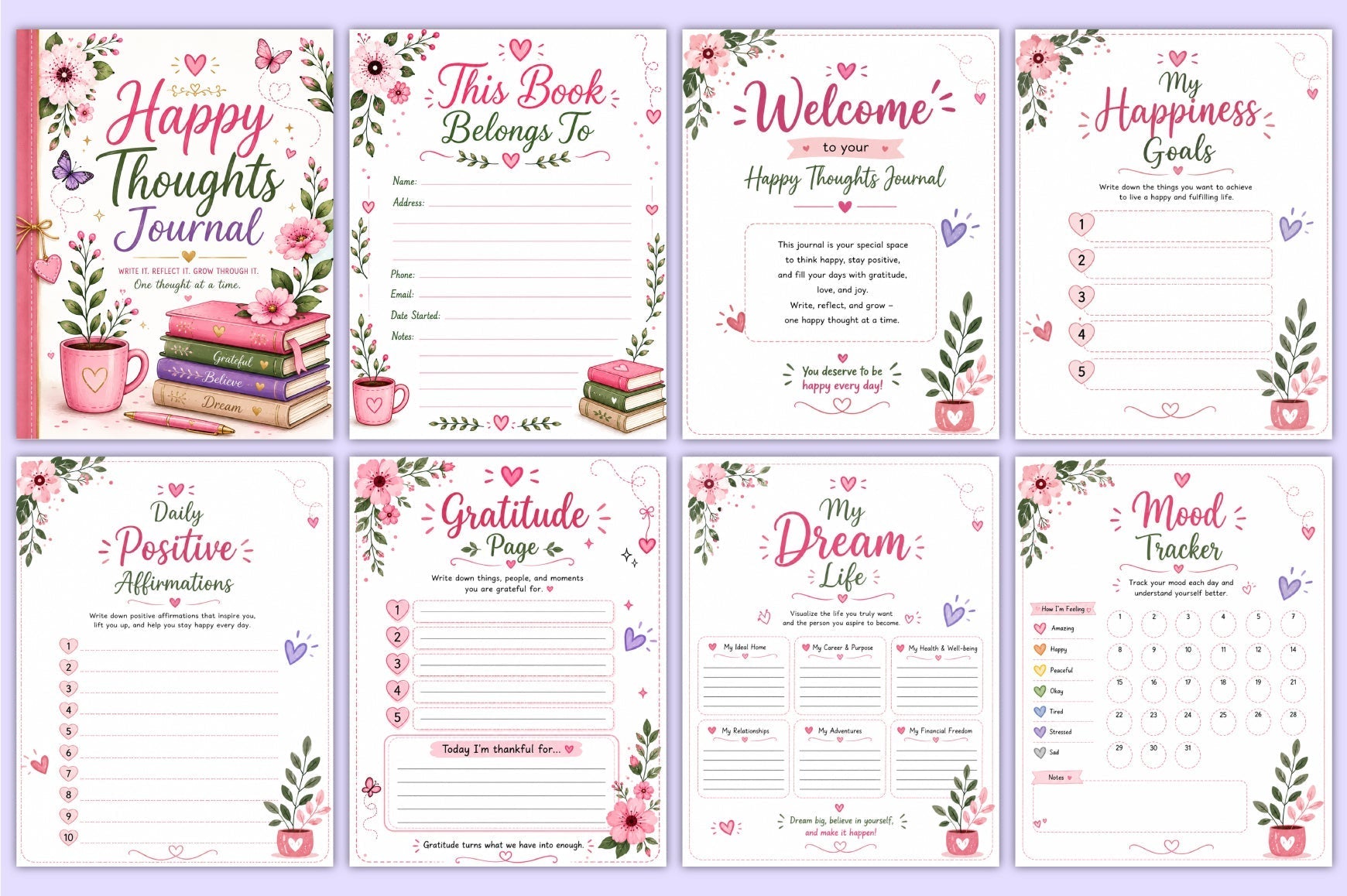 Happy Thoughts Journal