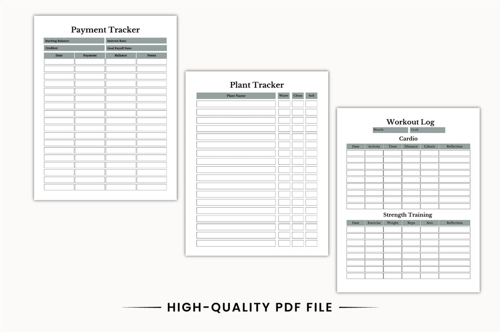 Household Management Planner