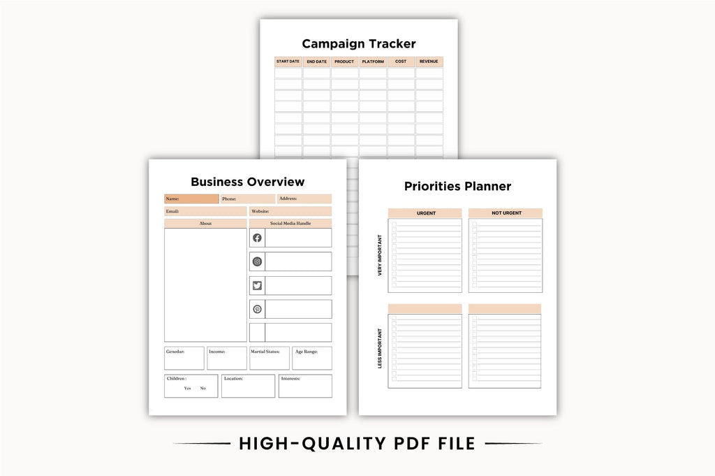 Side Hustle Success Planner