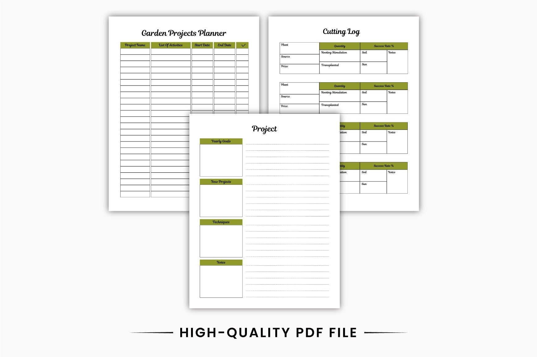 Garden Planting Planner