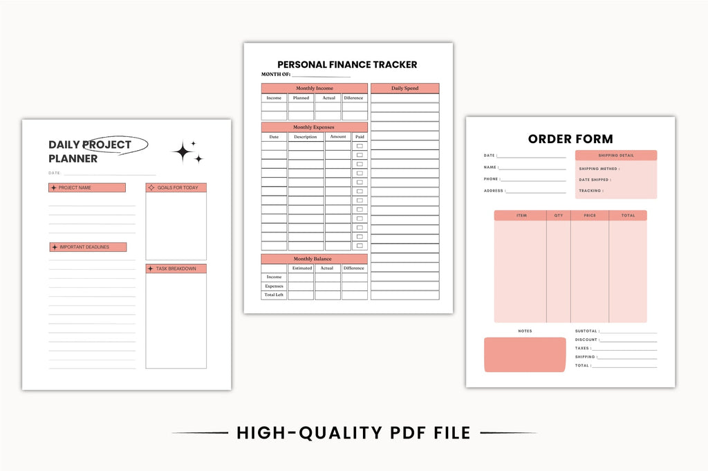 Shirt Brand Business Planner
