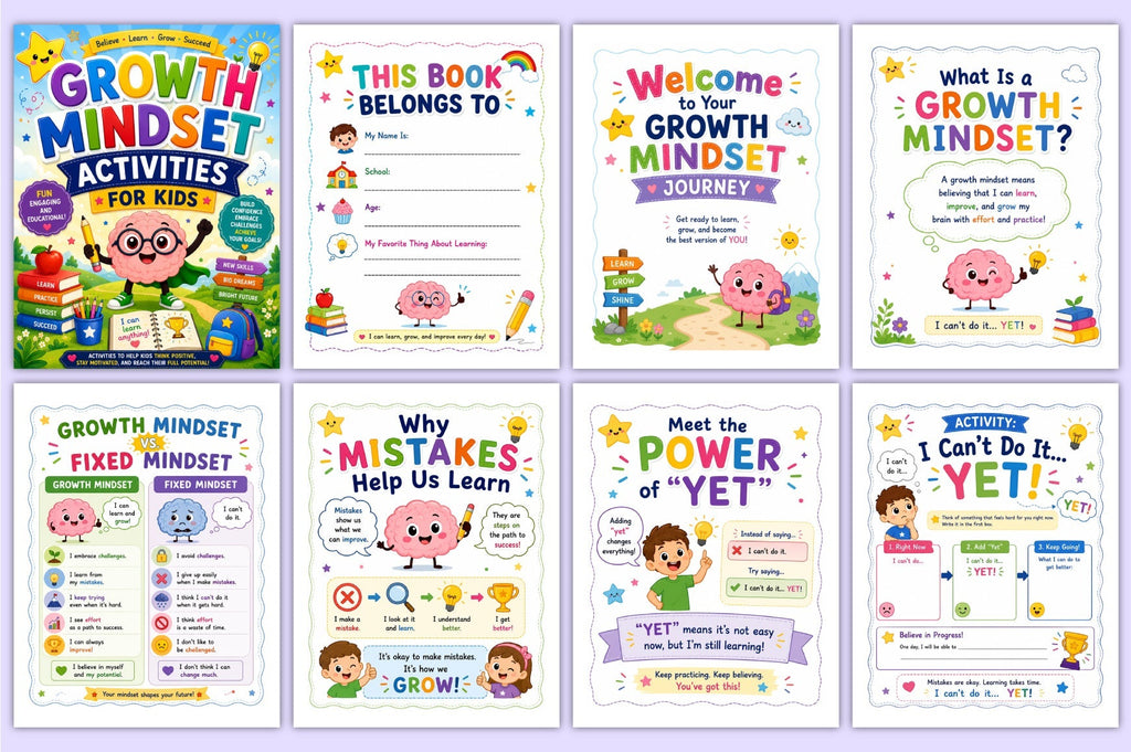 Growth Mindset Activities For Kids