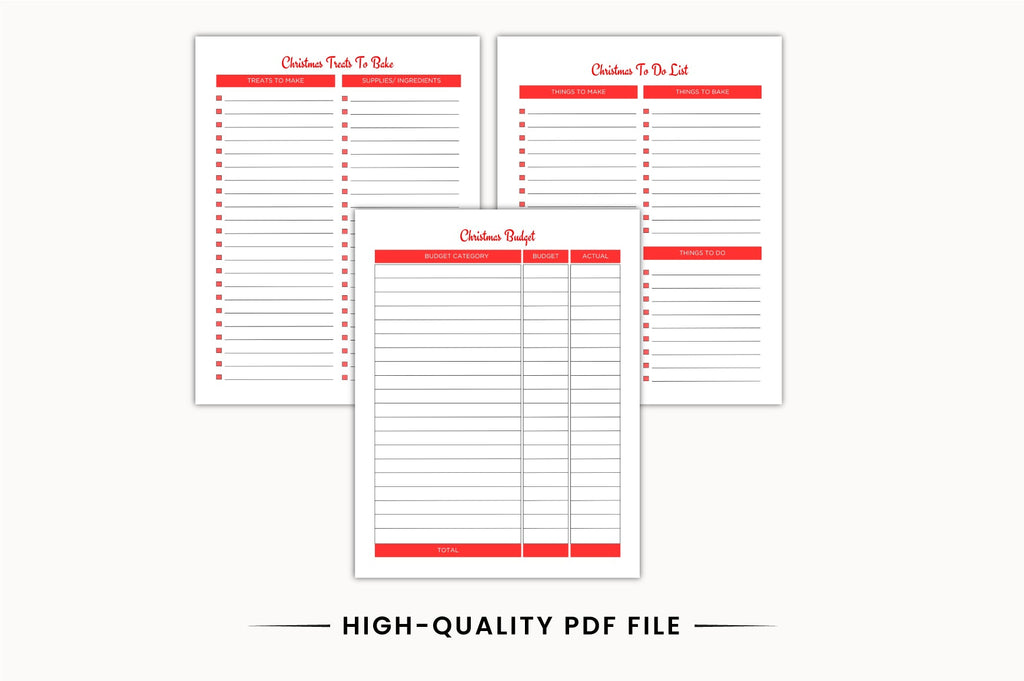Ultimate Christmas Planner