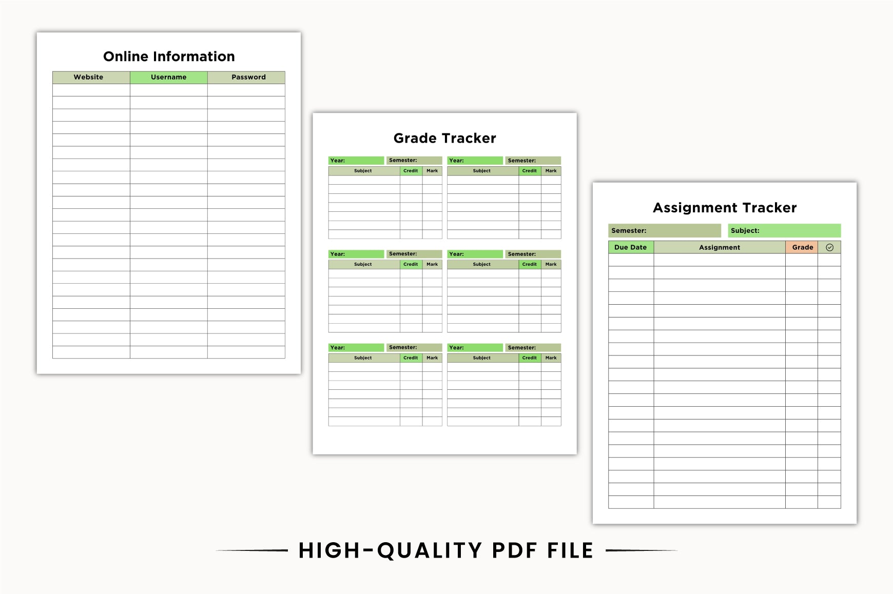 School Study Planner