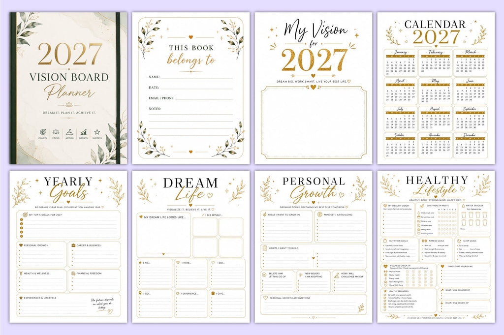 Vision Board Planner