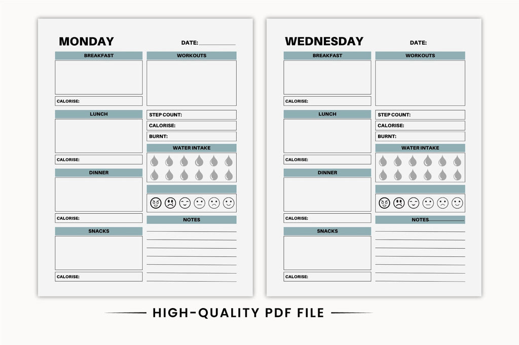 Day Food Meal Planner