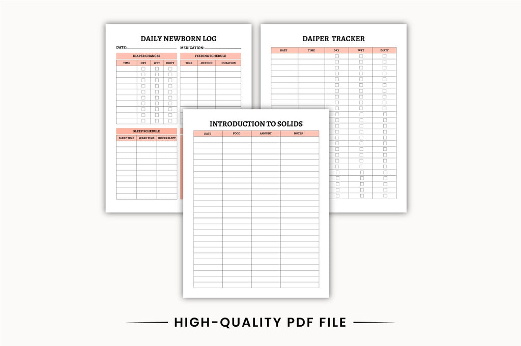 Baby Care Planner