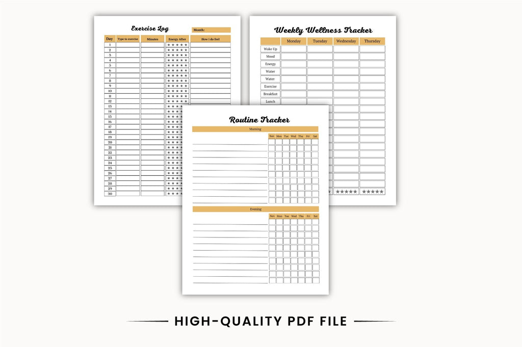 Healthy Living Planner