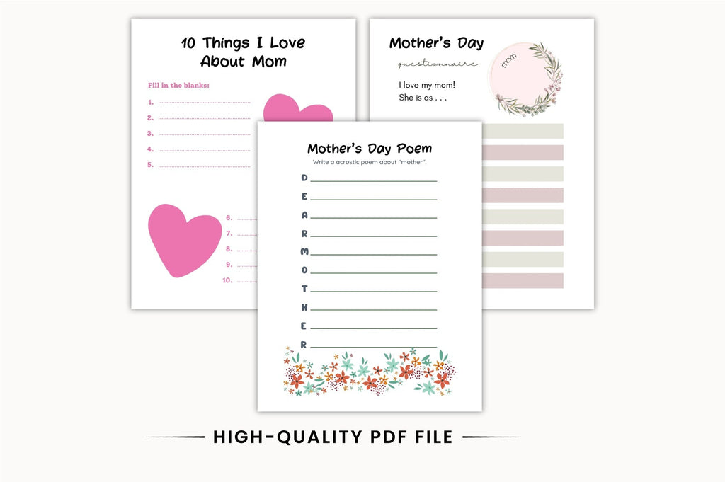 Busy Mom Kids Planner