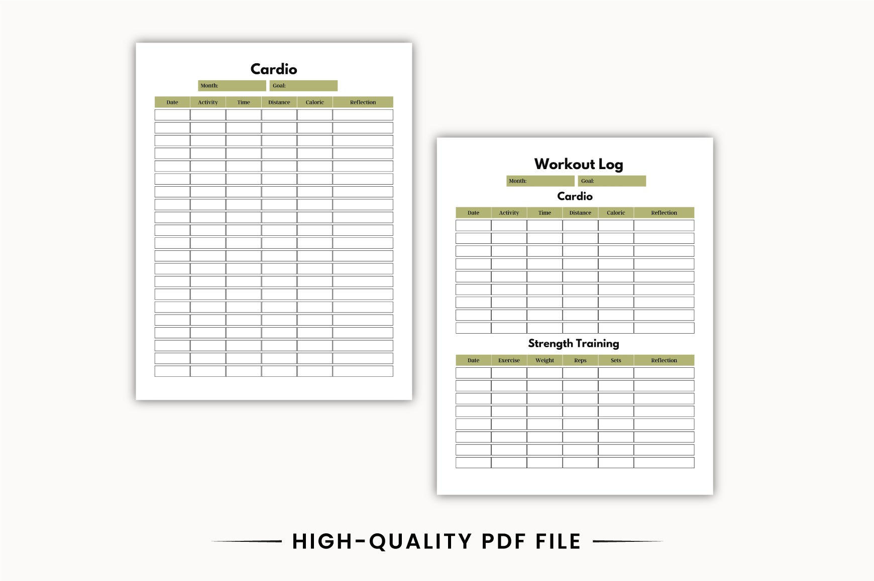 Wellness Self-Care Planner