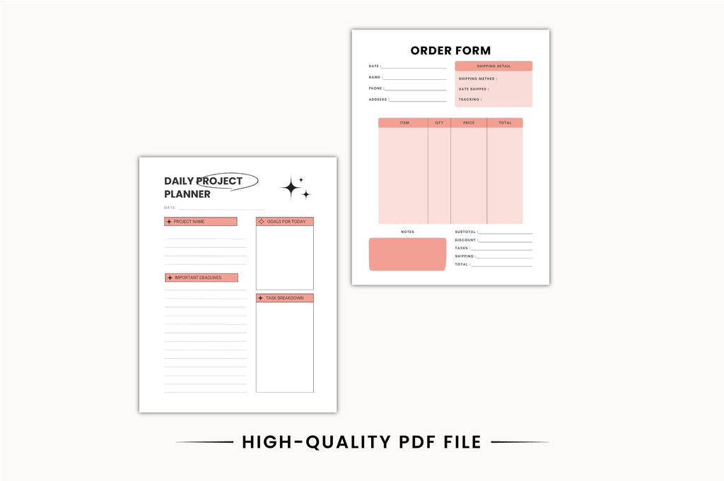 Shirt Brand Business Planner