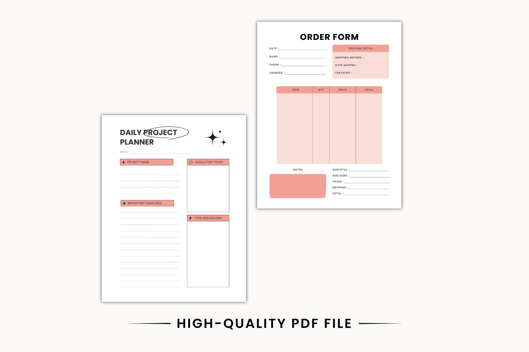 Shirt Brand Business Planner