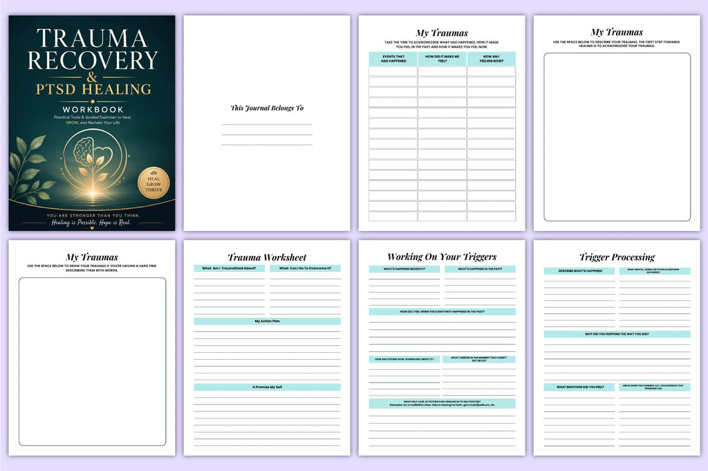 Trauma Healing Ptsd Workbook