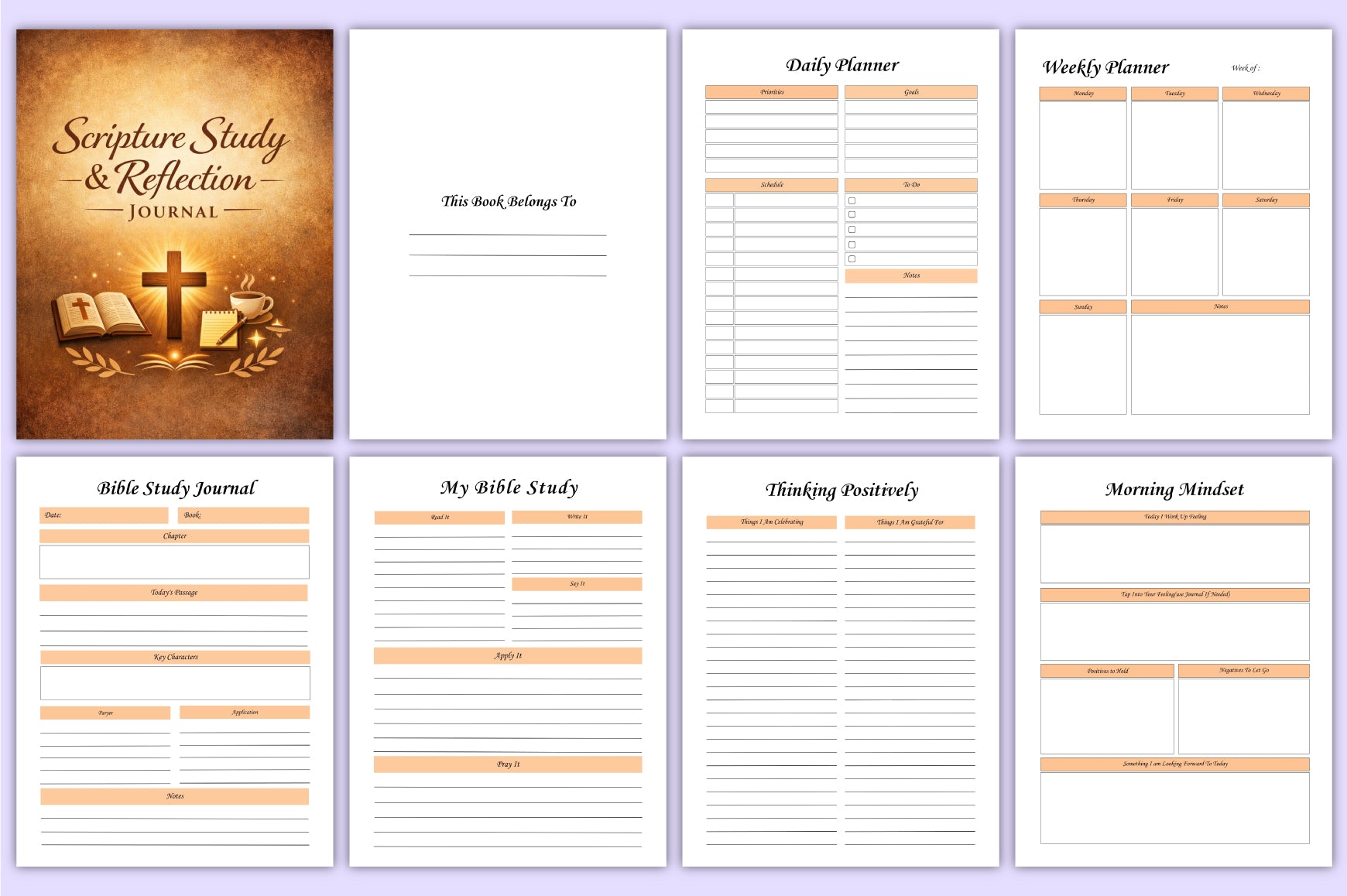 Scripture Study Reflection Journal