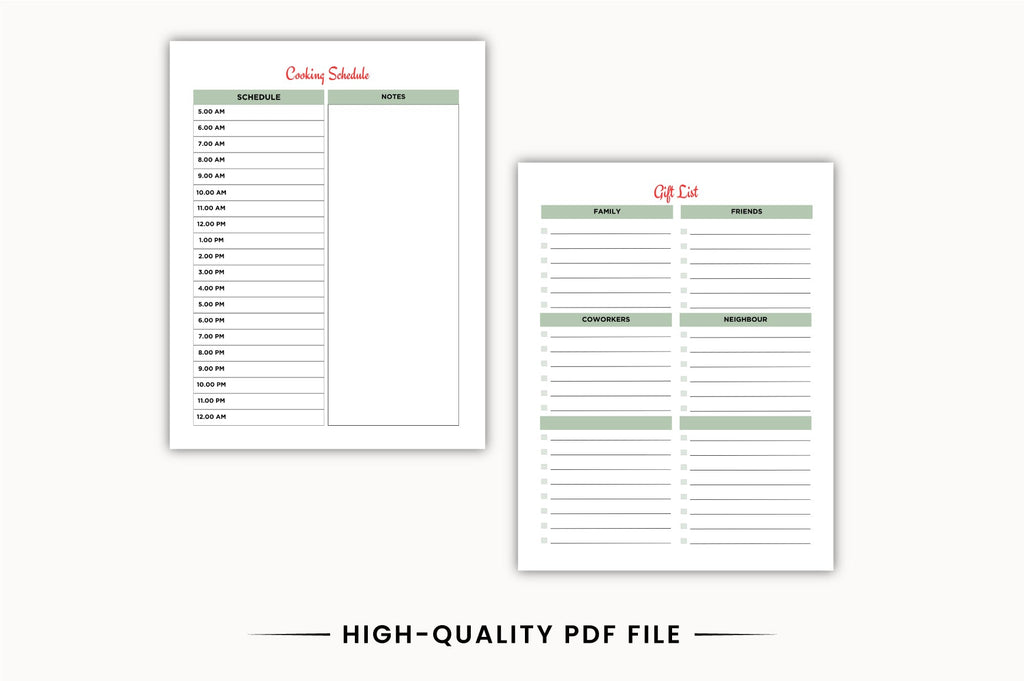 Ultimate Christmas Planner