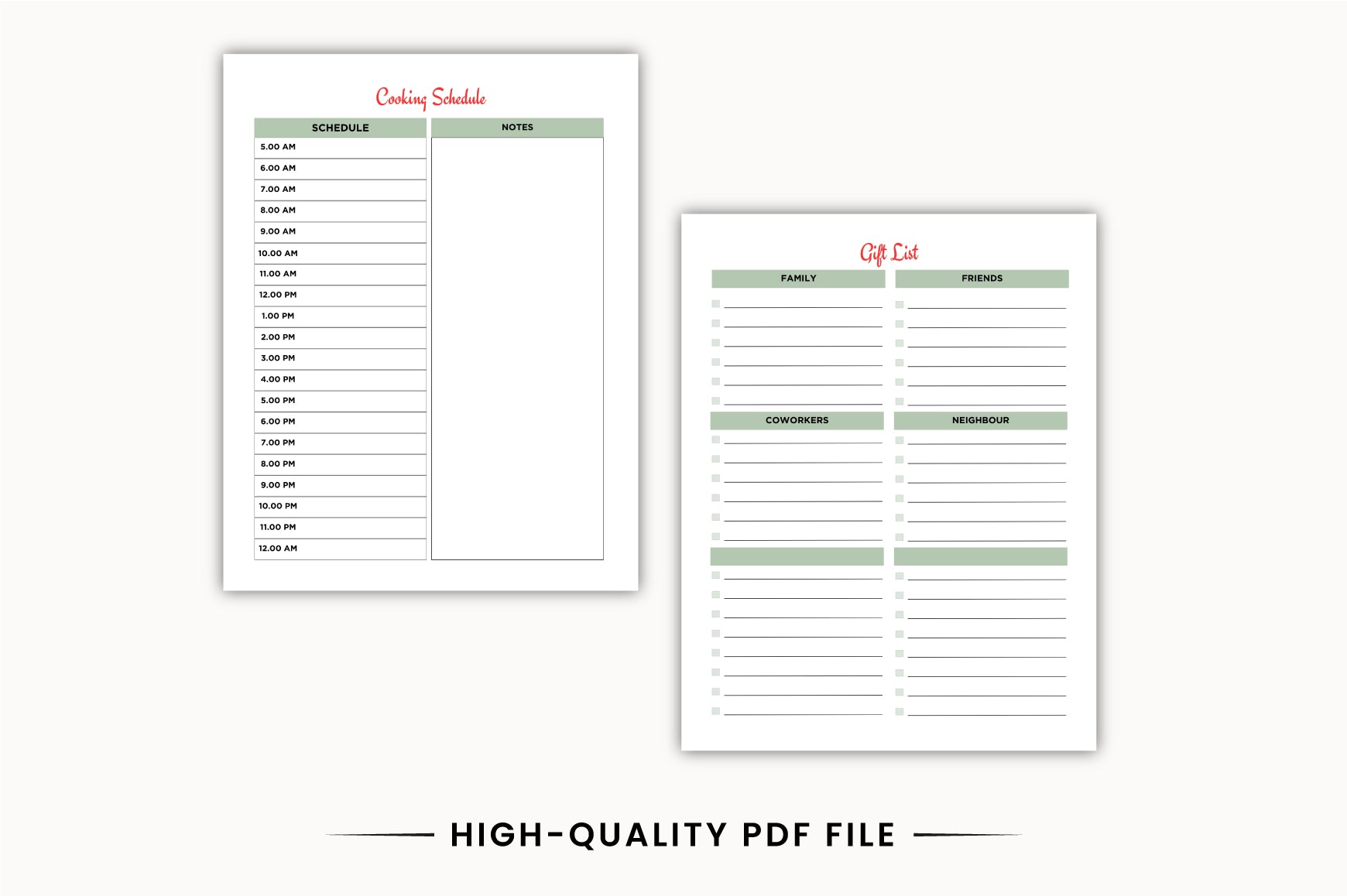 Ultimate Christmas Planner
