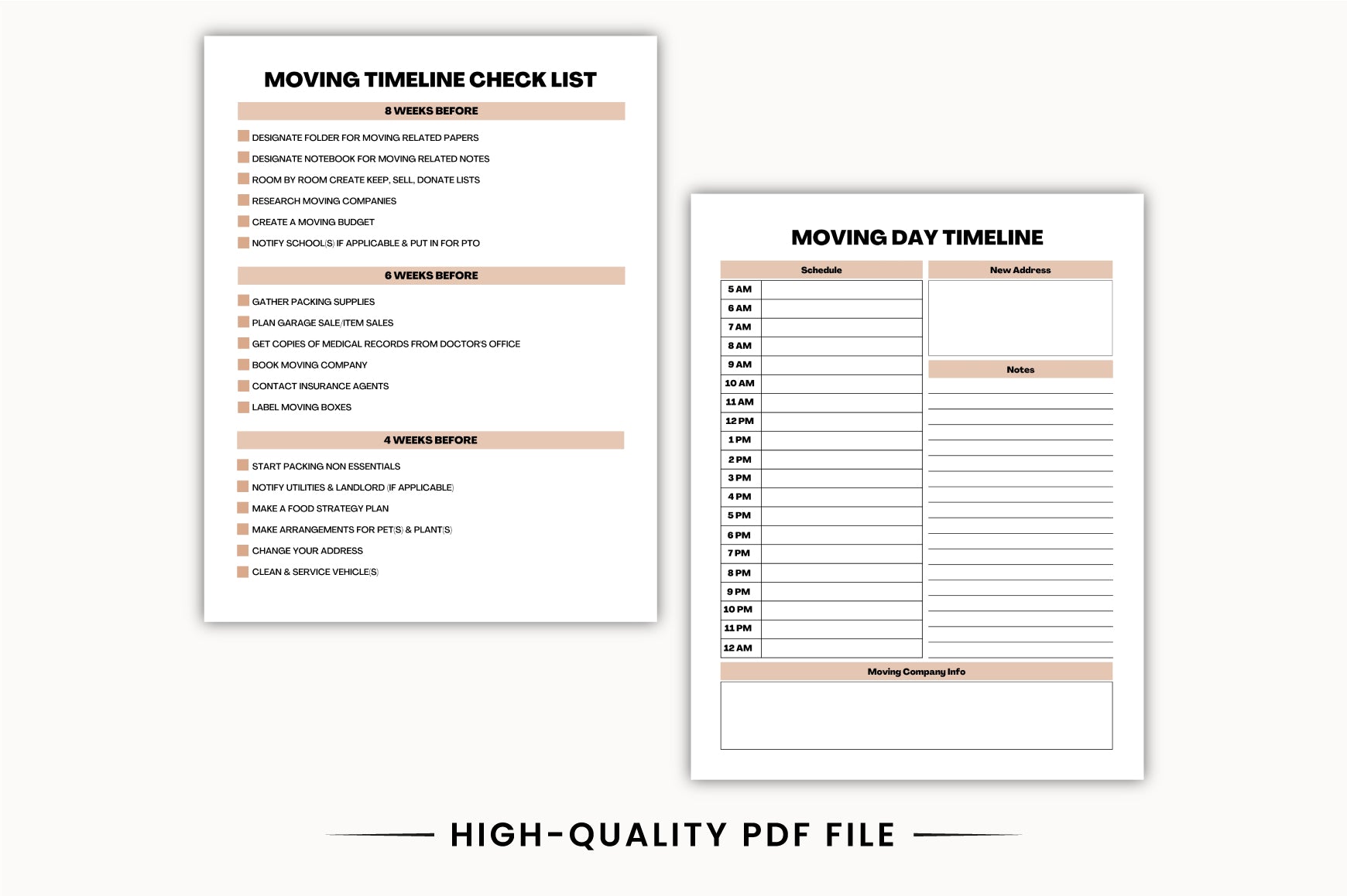 Home Move Planner Guide