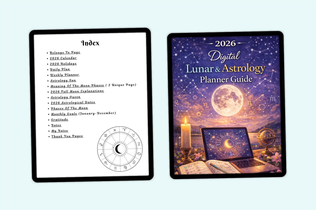 Lunar Astrology Planner