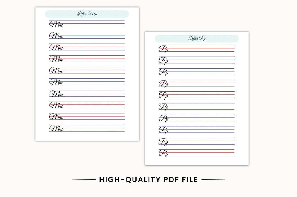 Cursive Handwriting Practice Workbook