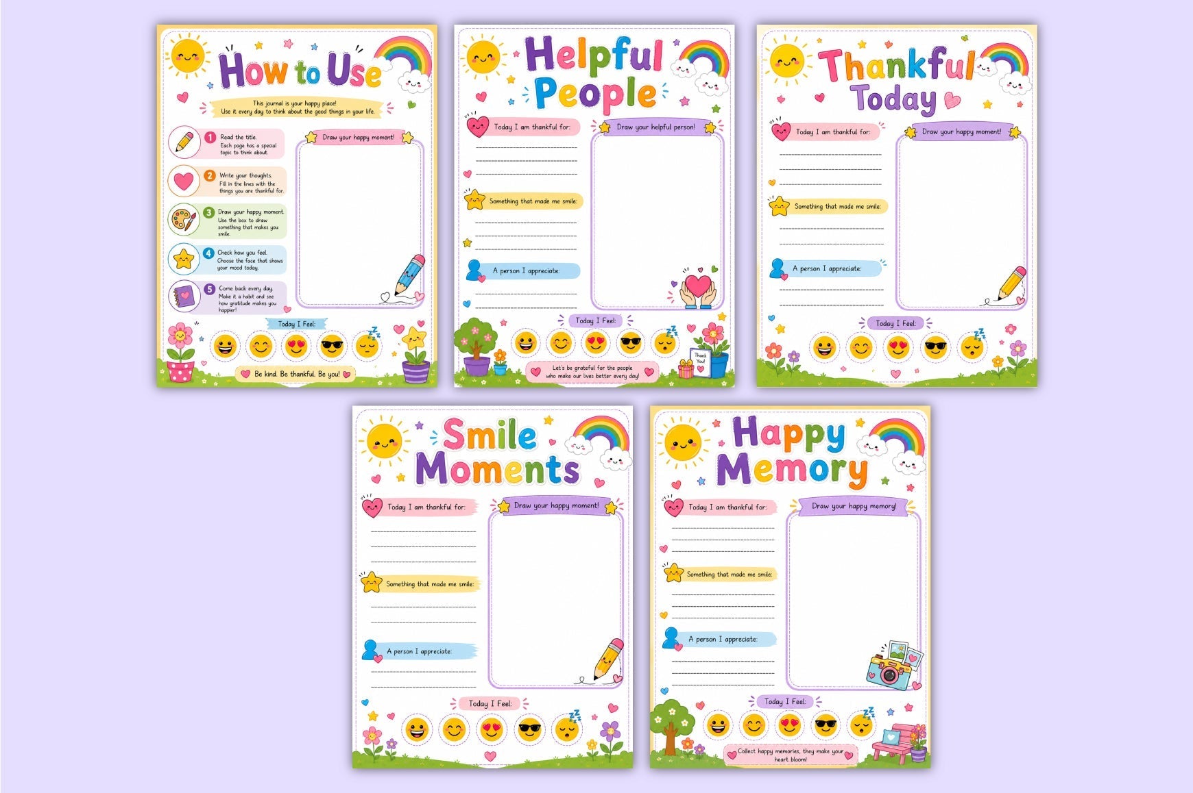 Gratitude For Kids Journal