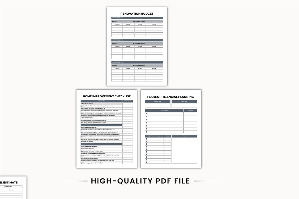 Home Care Repair Planner
