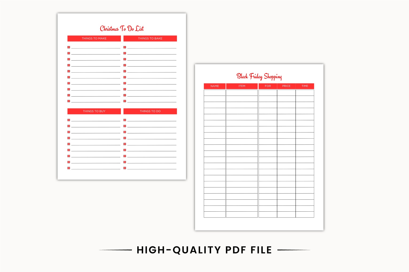 Ultimate Christmas Planner