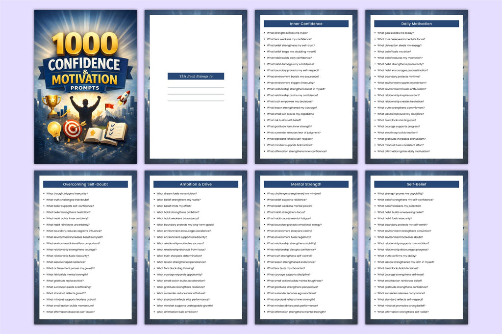 Confidence Motivation Prompts
