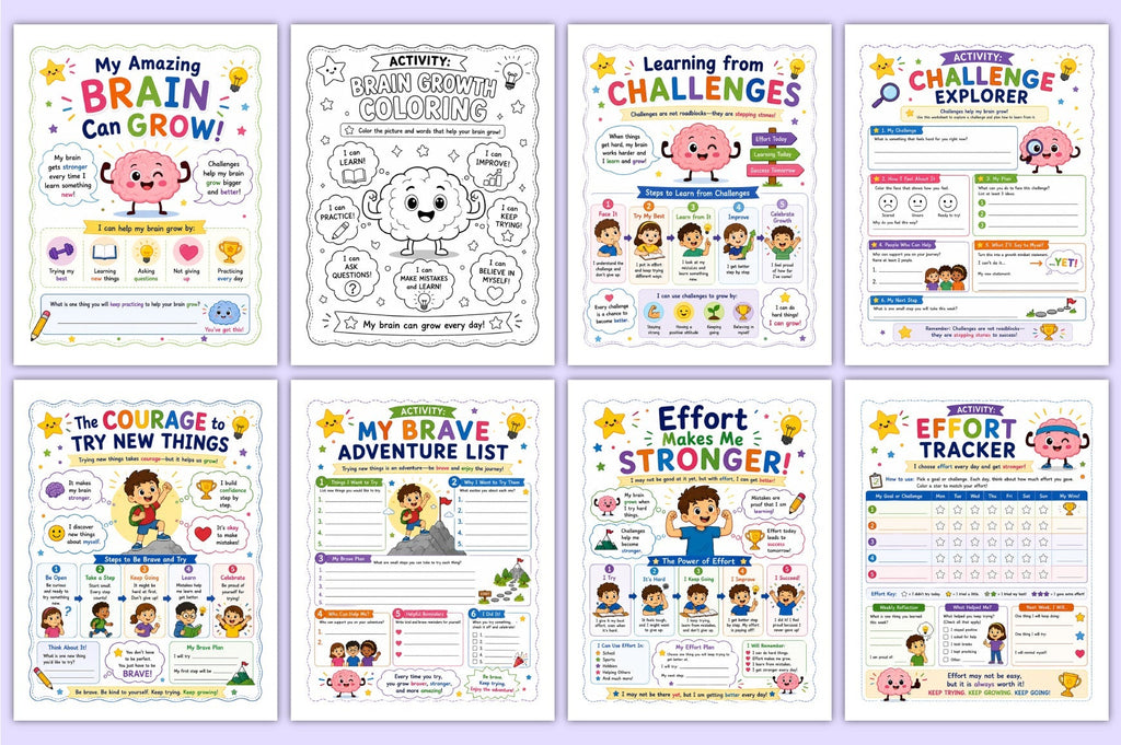 Growth Mindset Activities For Kids