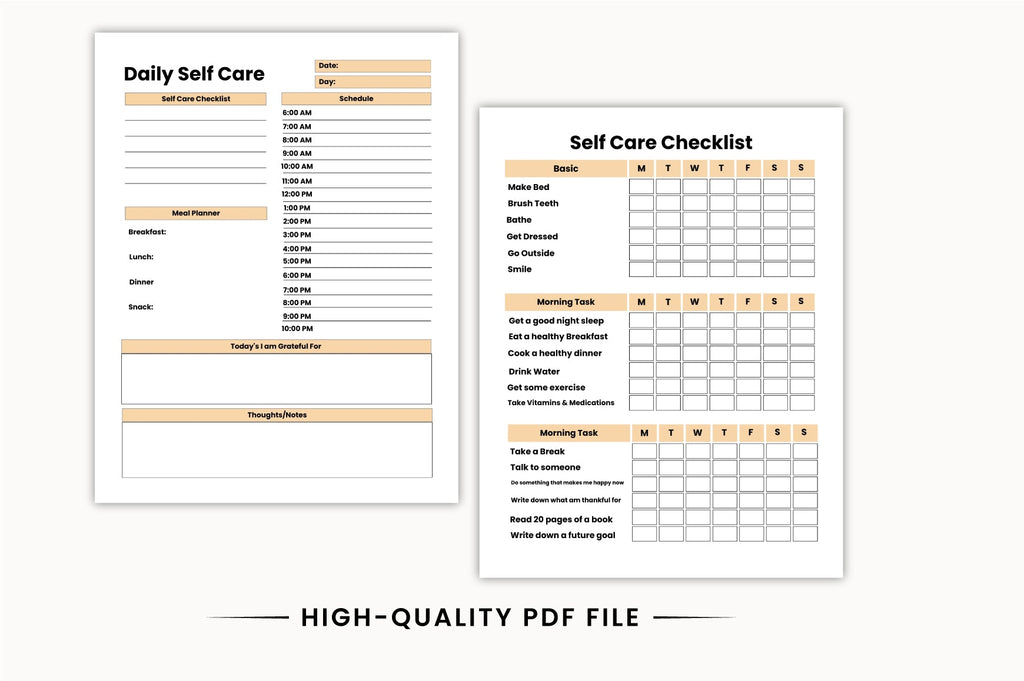 Emotional Wellness Self-Care Journal