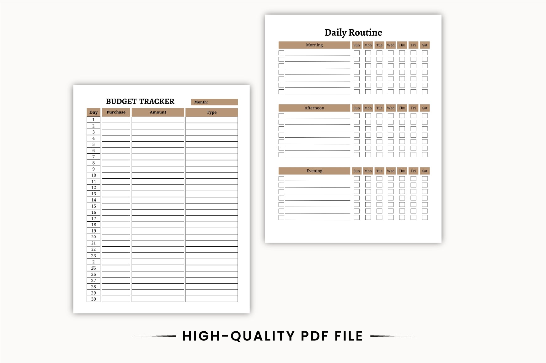 Life Management Planner