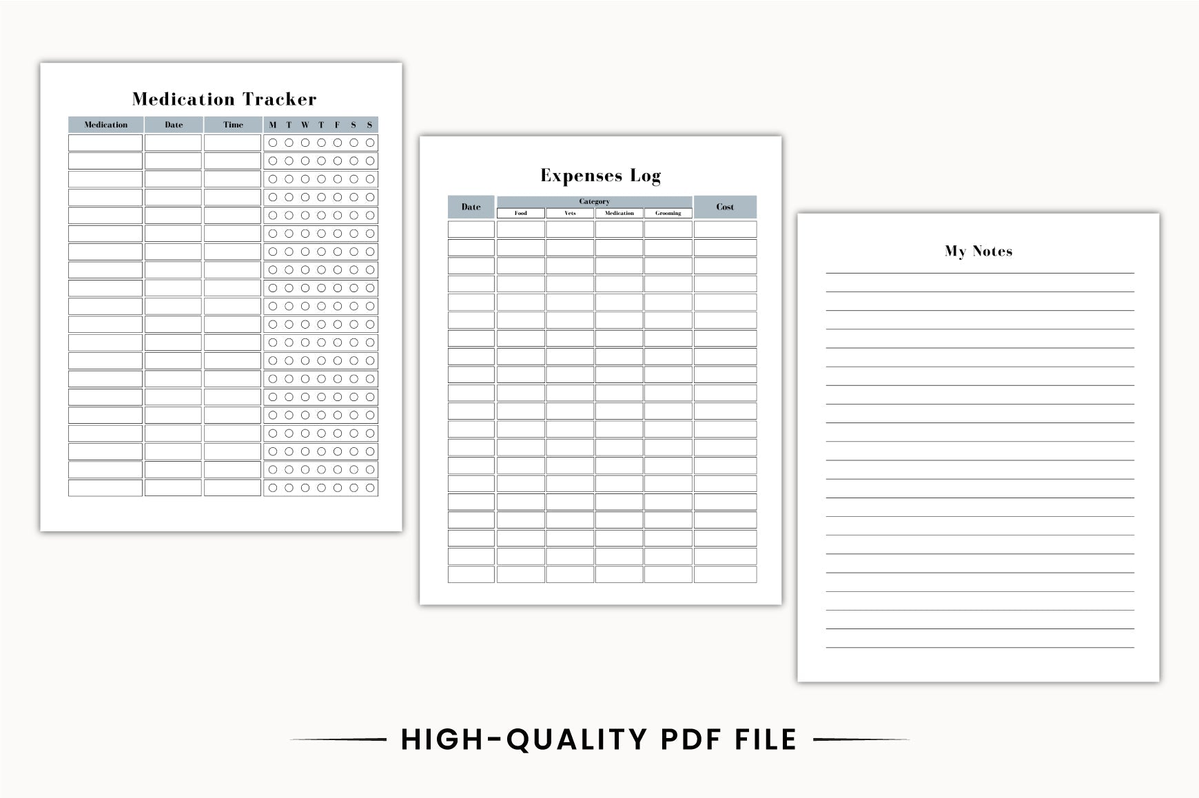 Pet Care Health Planner