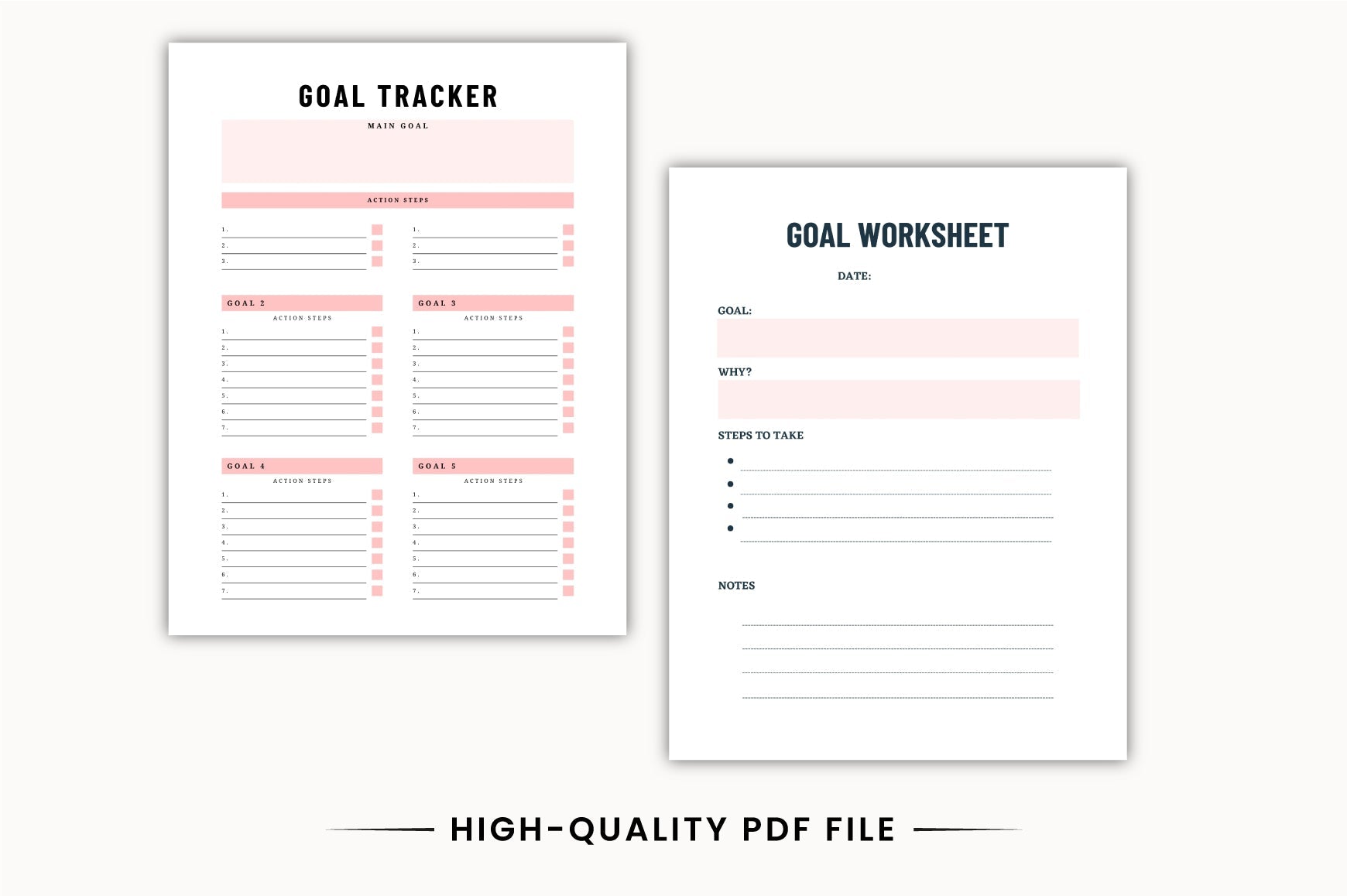 Goal Setting Workbook for Success