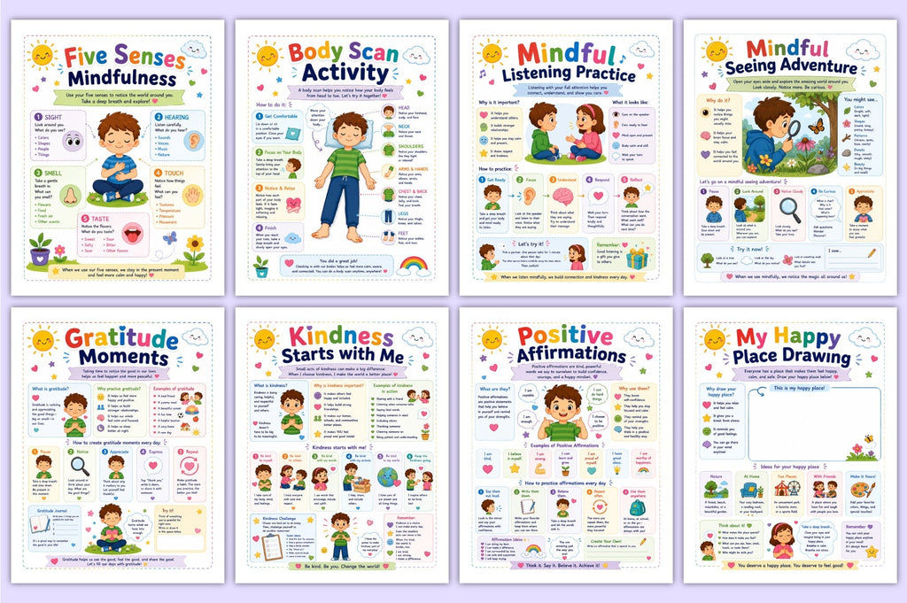 Mindfulness For Kids Workbook