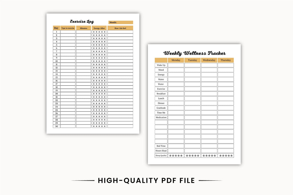 Healthy Living Planner