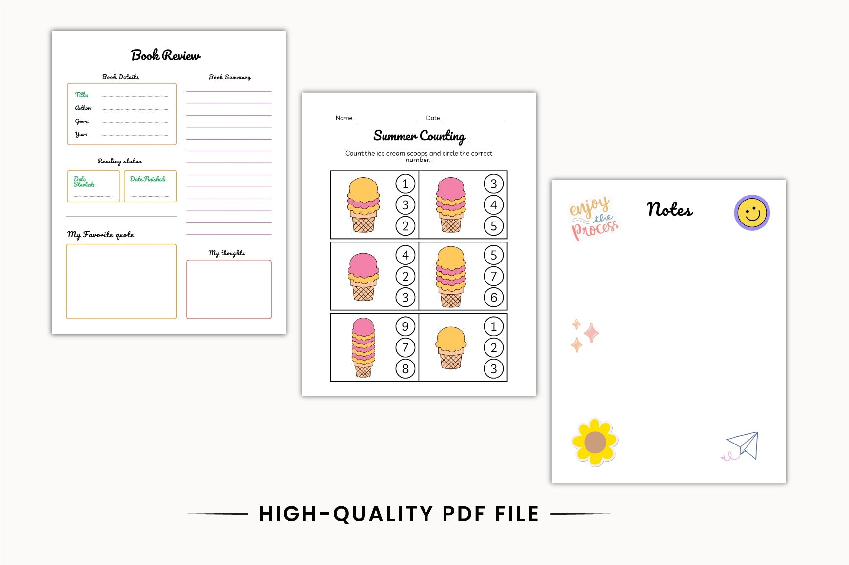 Kids Summer Activity Planner