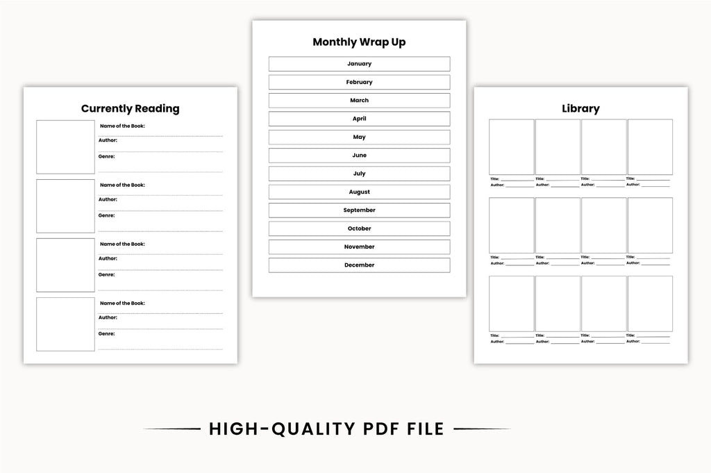 Reading Planner Guide