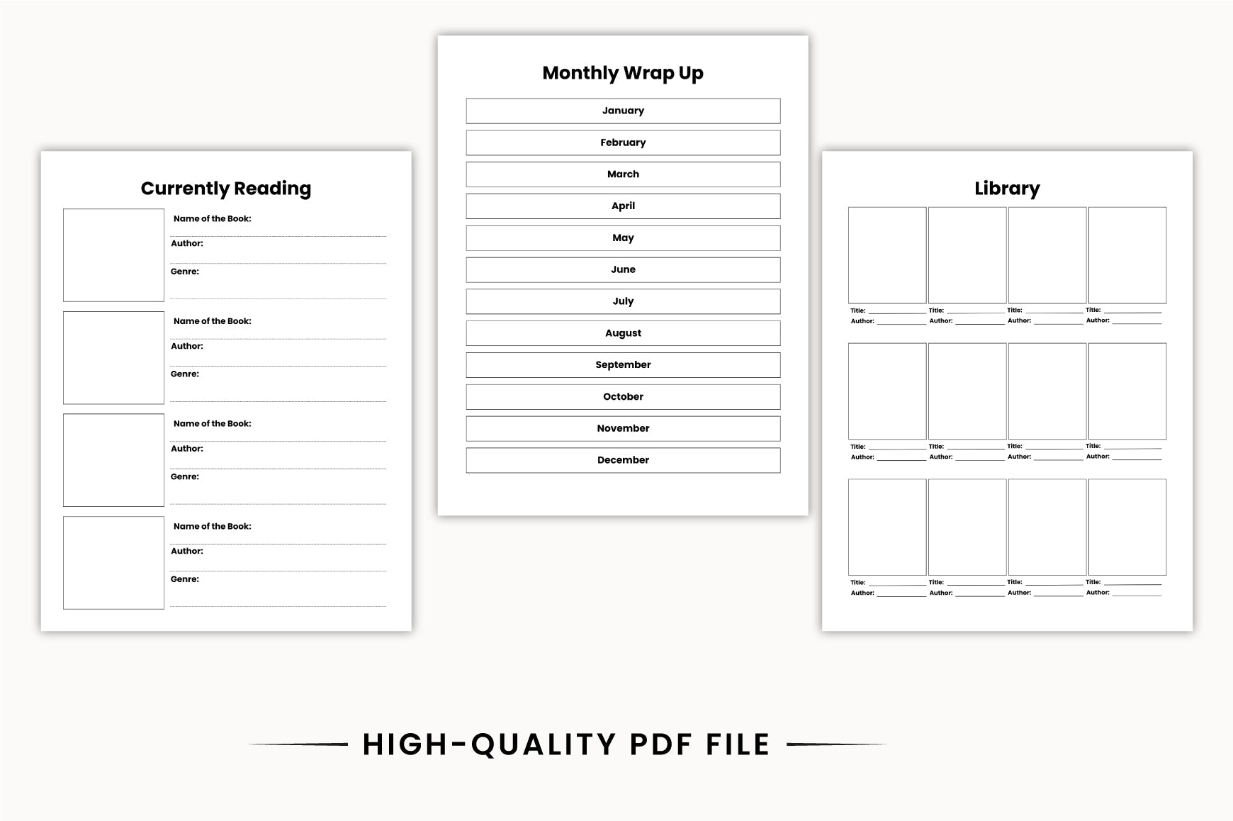 Reading Planner Guide