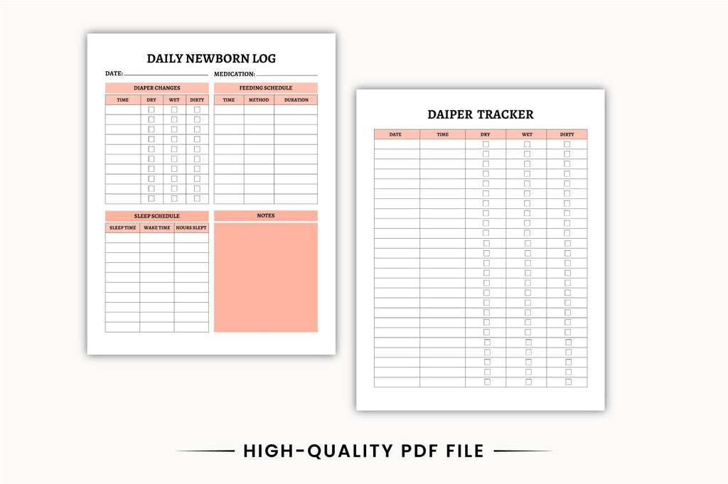 Baby Care Planner