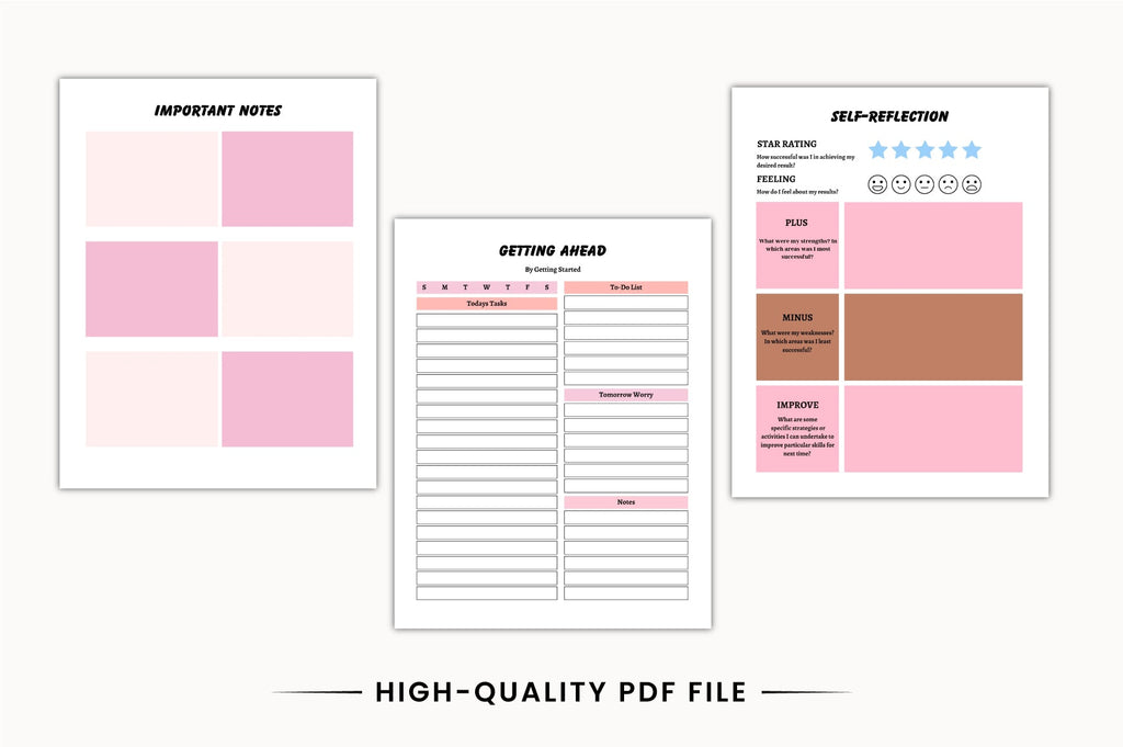 Self Control Skills Activity Planner