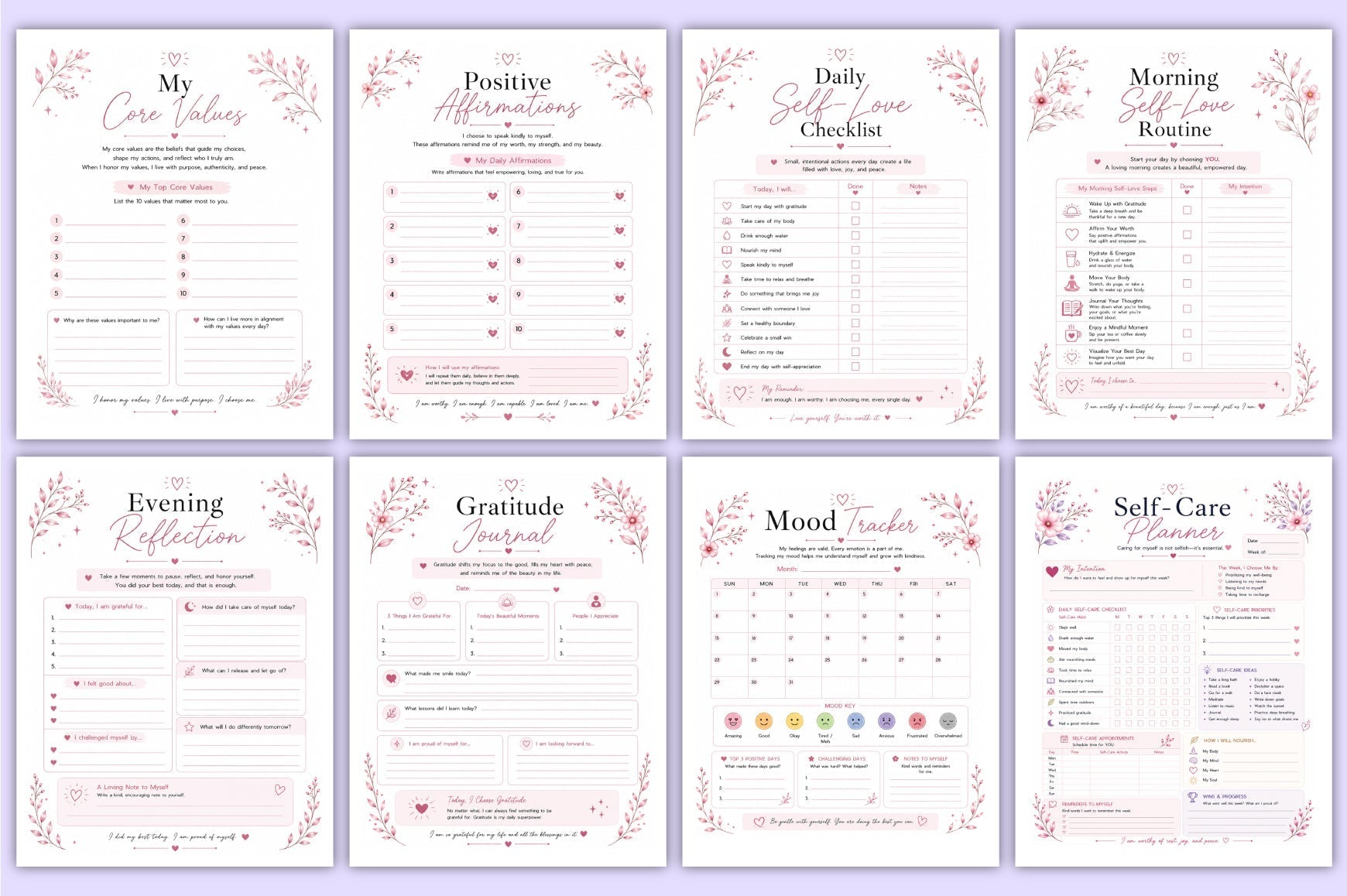 Self Love Workbook