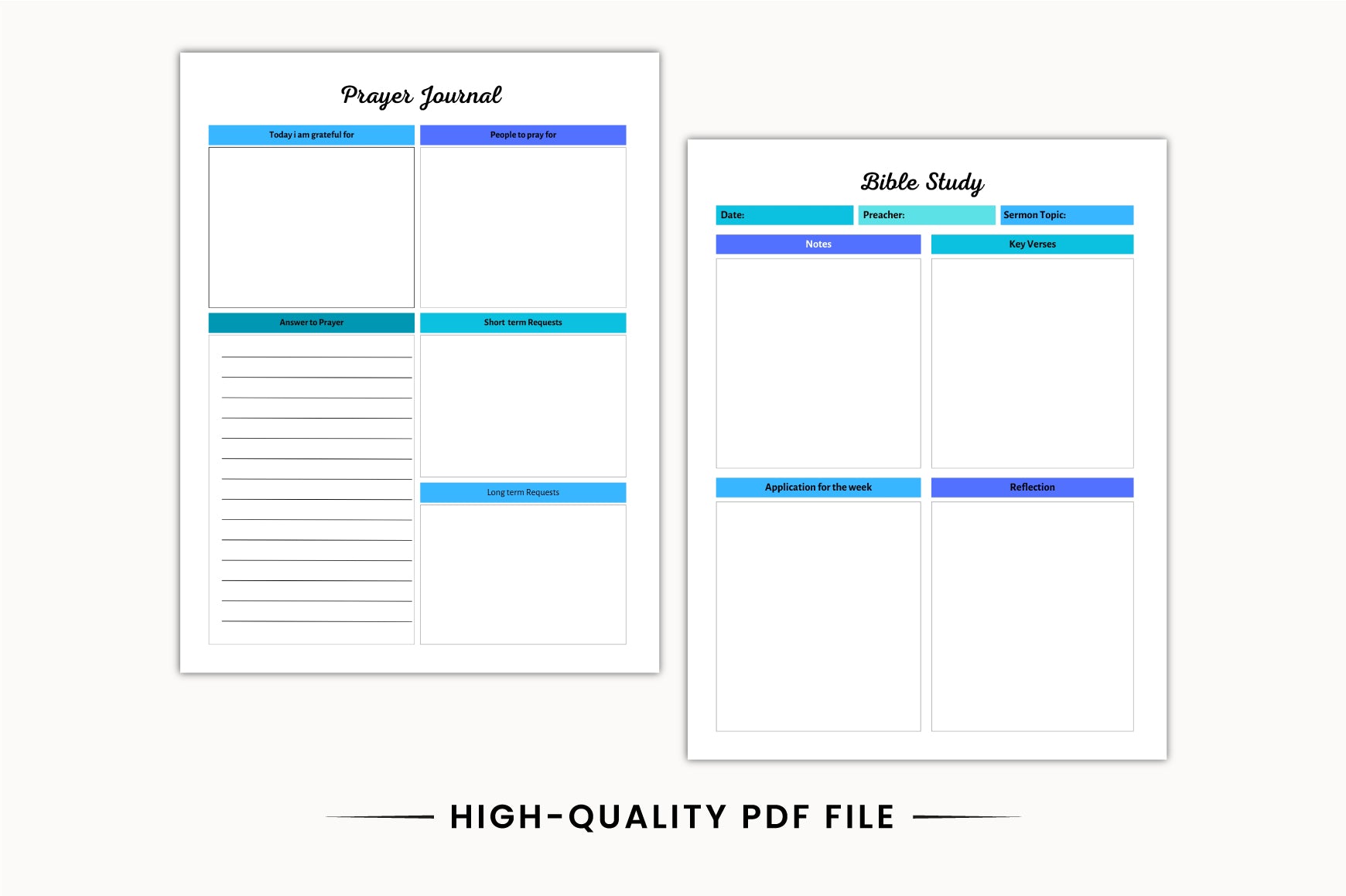 Christian Bible Devotional Planner